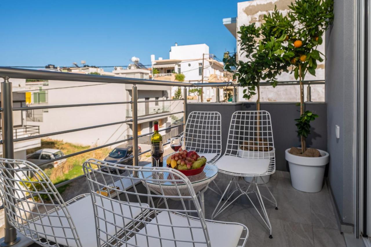 Amersa Luxury Apartment Heraklion  Bagian luar foto